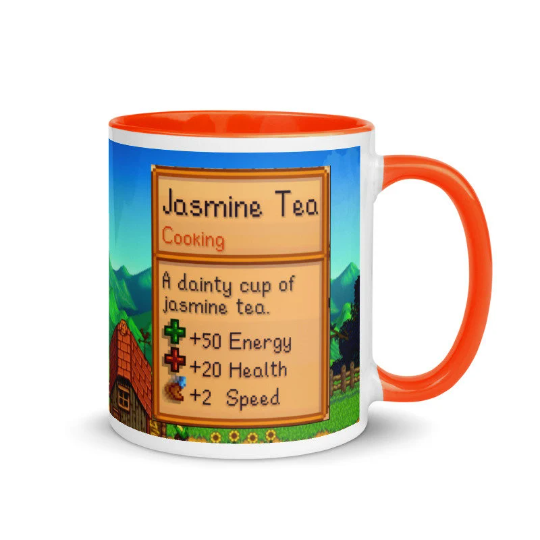 Stardew Valley Jasmine Tea Mug