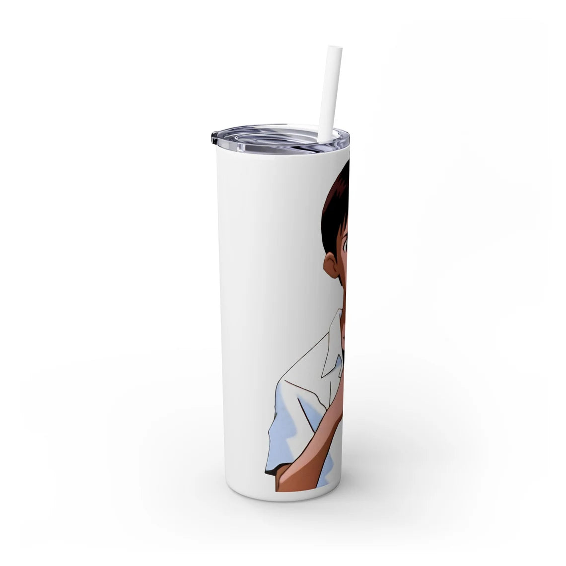 Shinjiception Skinny Tumbler With Straw