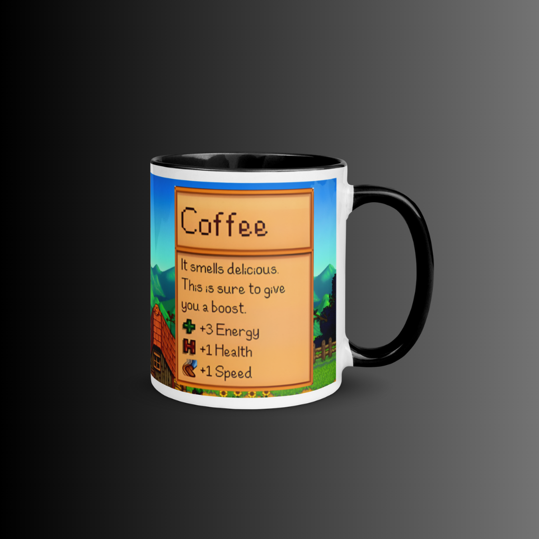 Stardew Valley Original Stats Coffee Mug