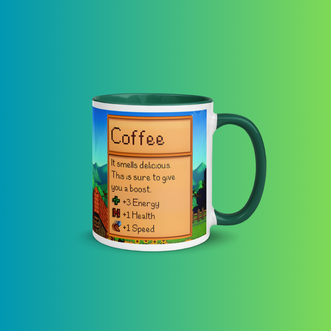 Stardew Valley Original Stats Coffee Mug