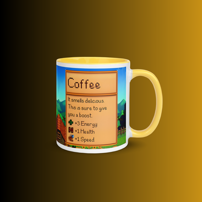 Stardew Valley Original Stats Coffee Mug