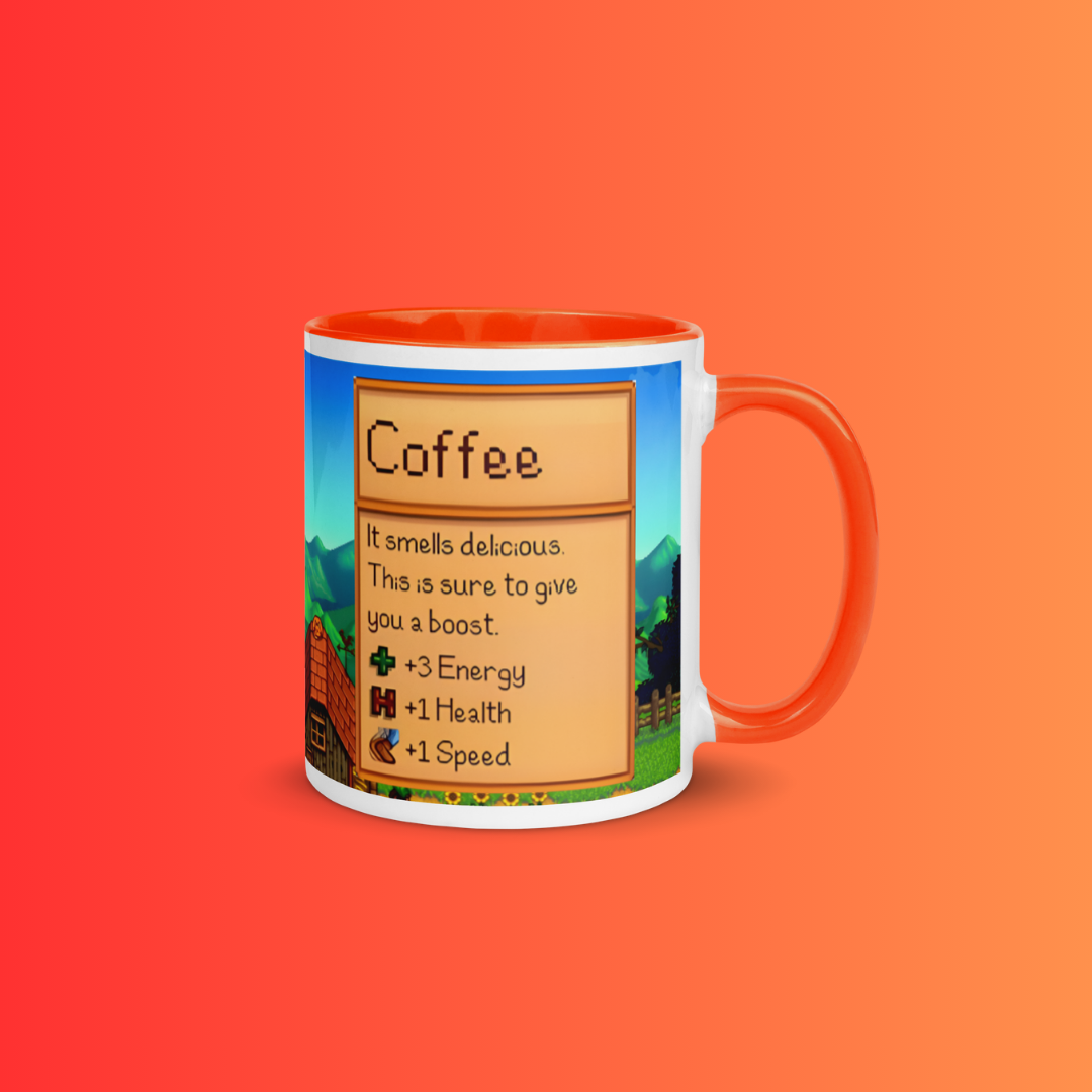 Stardew Valley Original Stats Coffee Mug