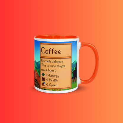 Stardew Valley Original Stats Coffee Mug