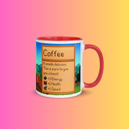 Stardew Valley Original Stats Coffee Mug