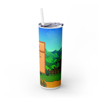 Stardew Valley Coffee Tumbler With Straw