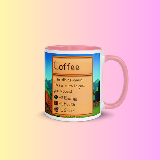 Stardew Valley Original Stats Coffee Mug