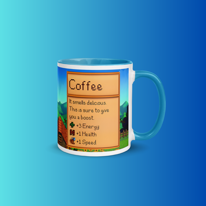 Stardew Valley Original Stats Coffee Mug