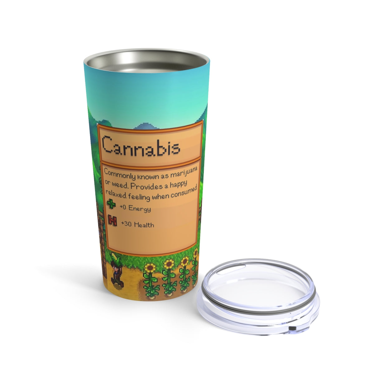 Stardew Valley Cannabis Tumbler