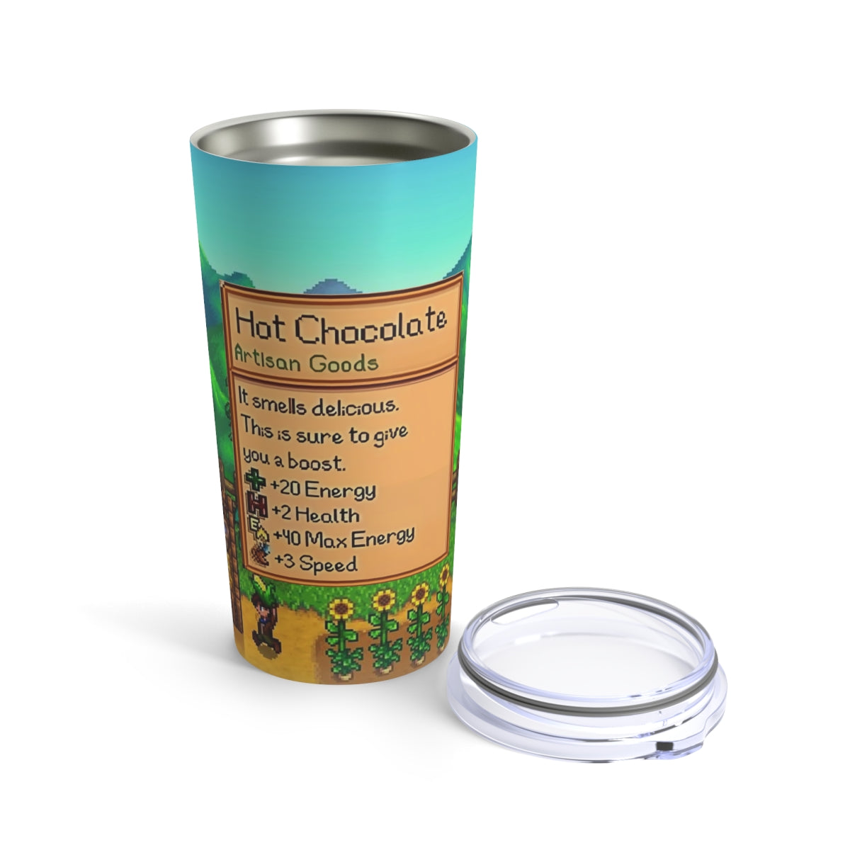 Stardew Valley Hot Chocolate Tumbler