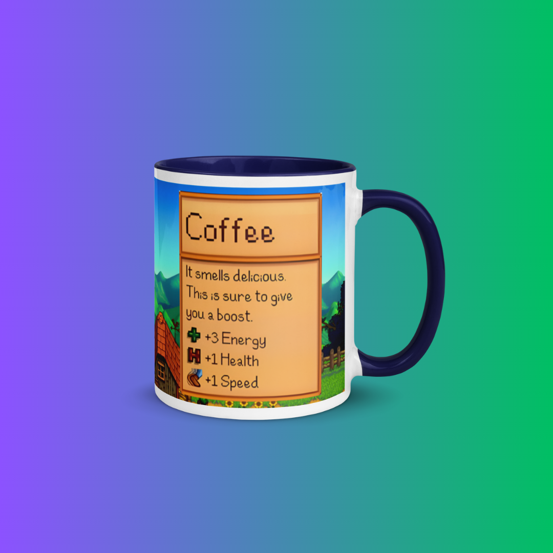 Stardew Valley Original Stats Coffee Mug