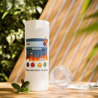 Peace Was Never An Option- Stardew Valley Tumbler