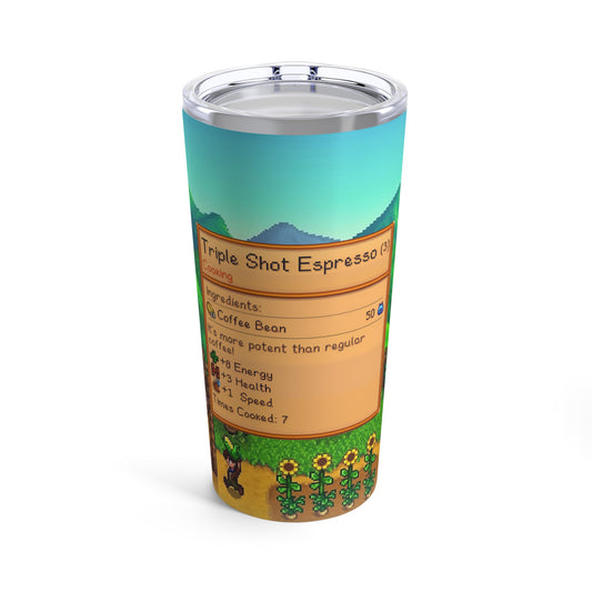 Stardew Valley Triple Shot Espresso Tumbler