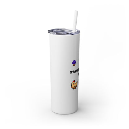 Stardew Valley Slut Skinny 20 Oz Tumbler With Straw