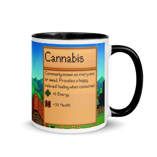 Stardew Valley Cannabis Mug