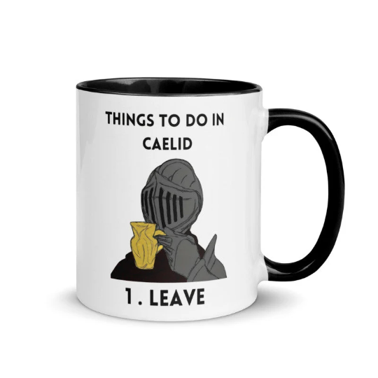 Things To Do In Caelid Elden Ring Meme Gamer Mug