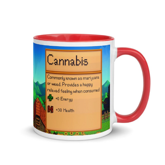 Stardew Valley Cannabis Mug