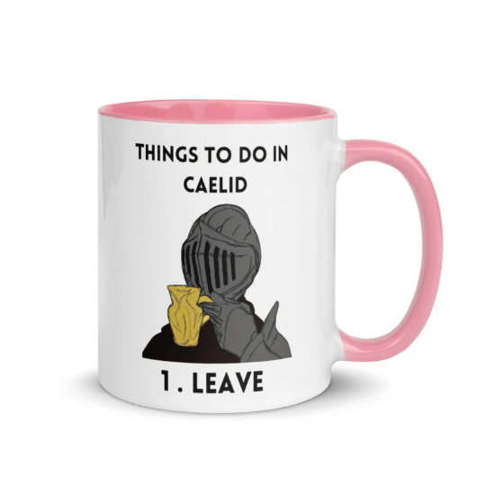 Things To Do In Caelid Elden Ring Meme Gamer Mug