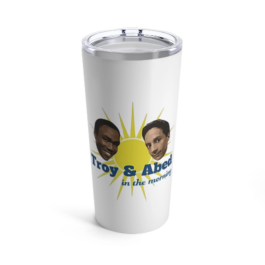 Troy and Abed in the Morning Community Coffee Tumbler