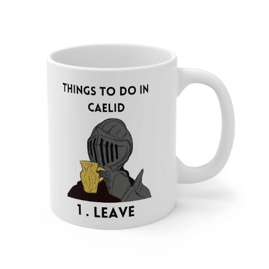 Things To Do In Caelid Elden Ring Meme Gamer Mug