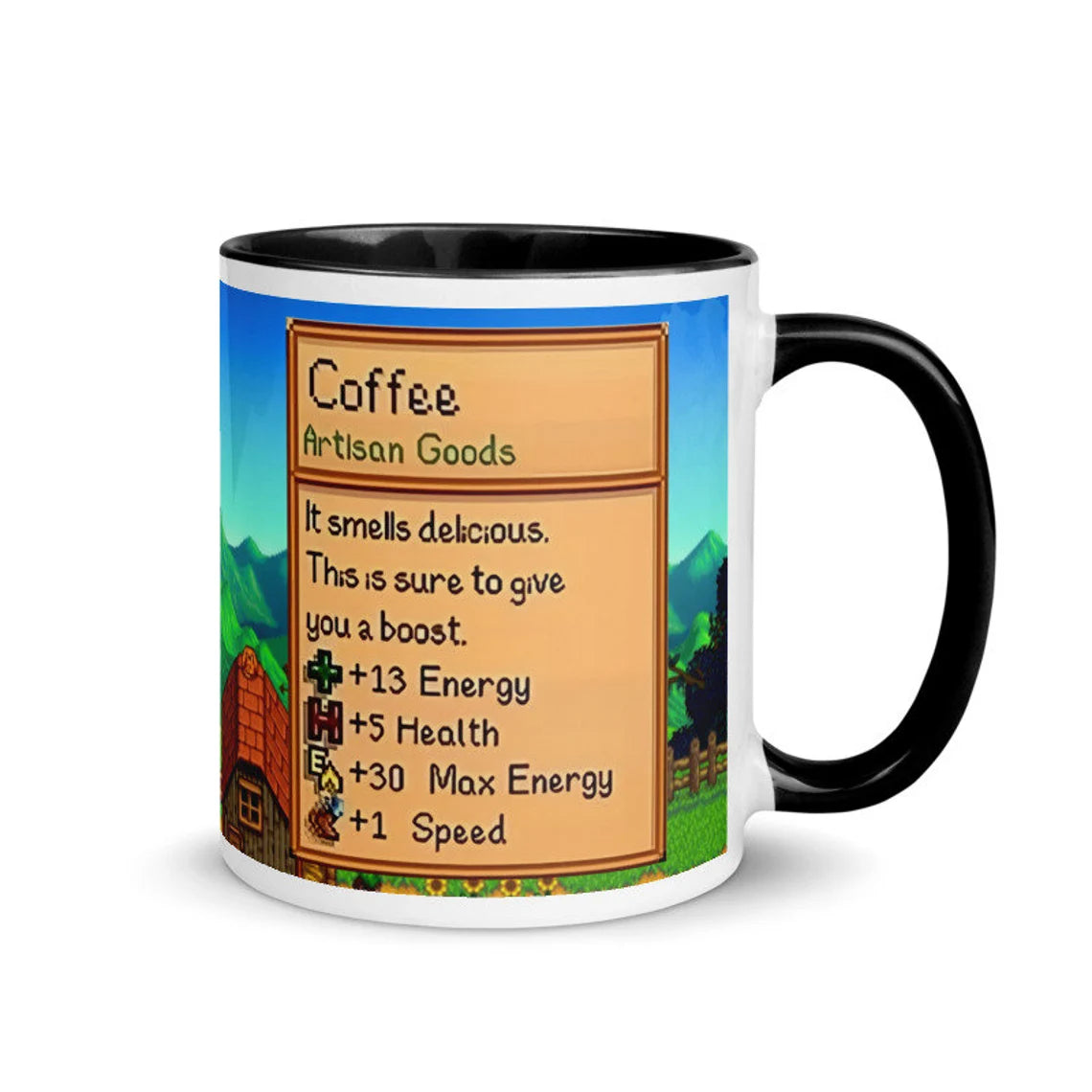 Stardew Valley Mug, Stardew Valley Gift, Valley Coffee Mug, Stardew Valley Game, Stardew Valley Cup, Stardew Mug, Video Game Mug, Gamer Mug