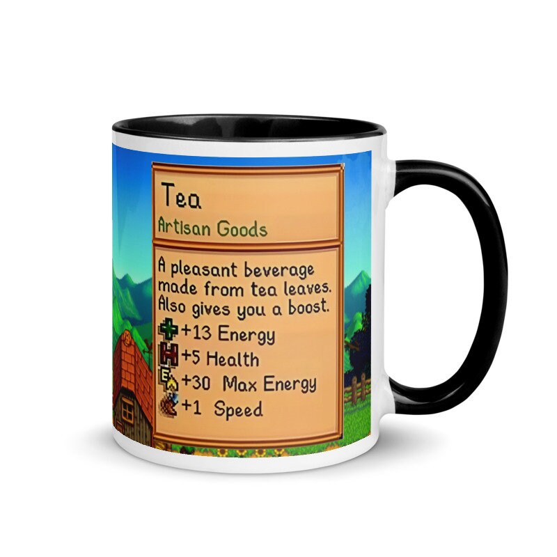 Stardew Valley Mug, Stardew Valley Gift, Valley Coffee Mug, Stardew Valley Game, Stardew Valley Cup, Stardew Mug, Video Game Mug, Gamer Mug