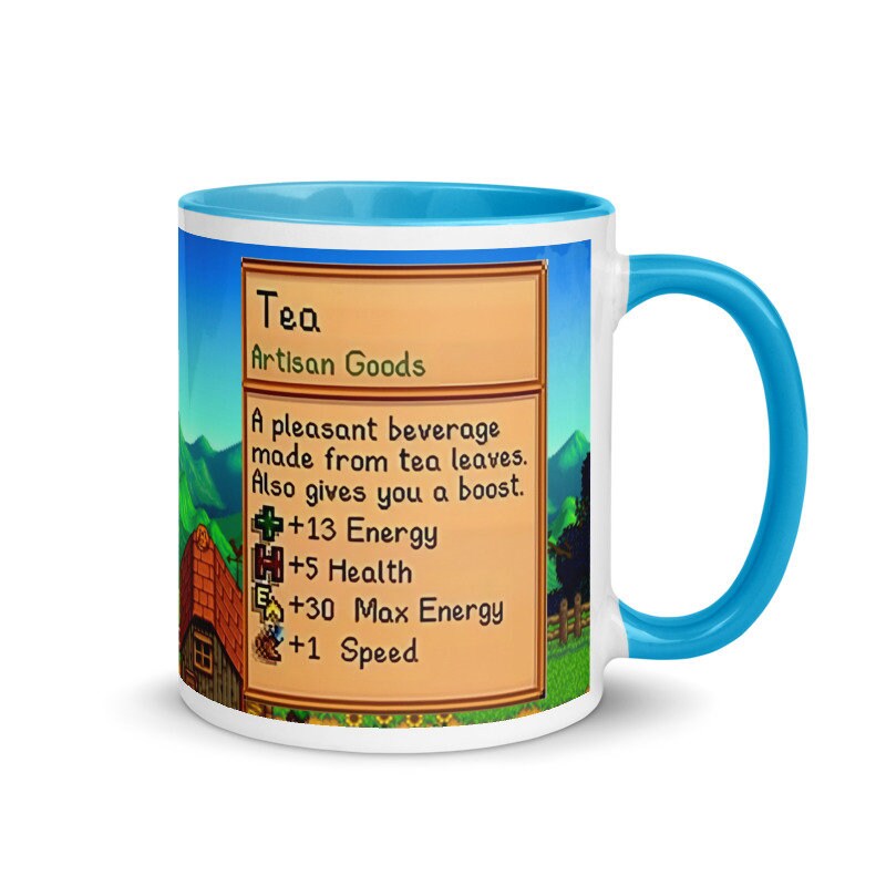 Stardew Valley Mug, Stardew Valley Gift, Valley Coffee Mug, Stardew Valley Game, Stardew Valley Cup, Stardew Mug, Video Game Mug, Gamer Mug