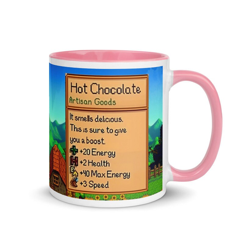 Stardew Valley Mug, Stardew Valley Gift, Valley Coffee Mug, Stardew Valley Game, Stardew Valley Cup, Stardew Mug, Video Game Mug, Gamer Mug