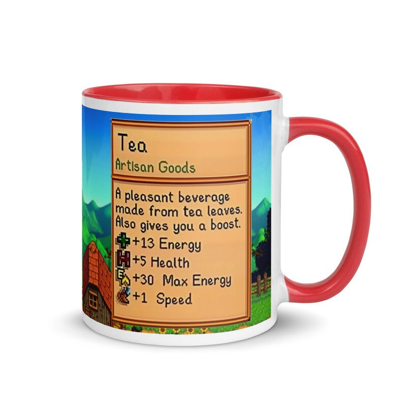 Stardew Valley Mug, Stardew Valley Gift, Valley Coffee Mug, Stardew Valley Game, Stardew Valley Cup, Stardew Mug, Video Game Mug, Gamer Mug