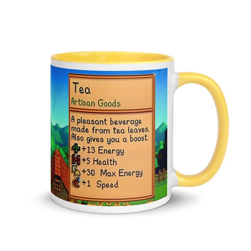 Stardew Valley Mug, Stardew Valley Gift, Valley Coffee Mug, Stardew Valley Game, Stardew Valley Cup, Stardew Mug, Video Game Mug, Gamer Mug