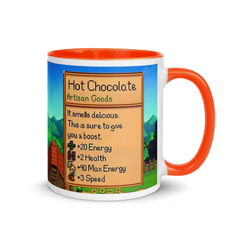 Stardew Valley Mug, Stardew Valley Gift, Valley Coffee Mug, Stardew Valley Game, Stardew Valley Cup, Stardew Mug, Video Game Mug, Gamer Mug