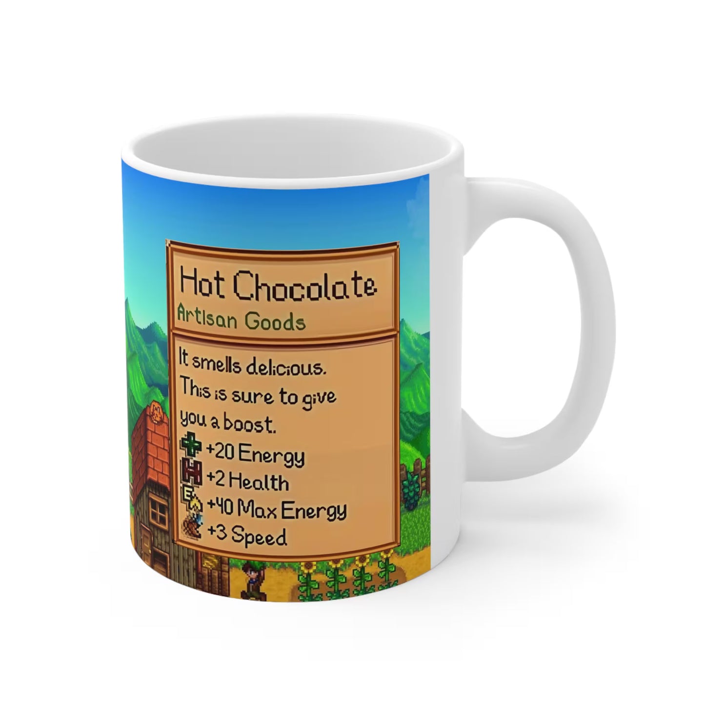 Stardew Valley Mug, Stardew Valley Gift, Valley Coffee Mug, Stardew Valley Game, Stardew Valley Cup, Stardew Mug, Video Game Mug, Gamer Mug