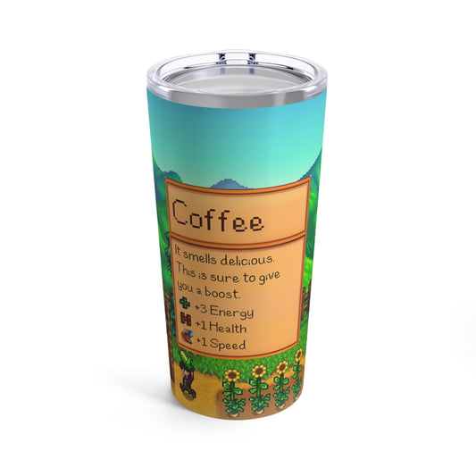 Stardew Valley Coffee Tumbler Original Stats